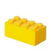 LEGO Storages - LEGO Mini Box 8 - Bright Yellow