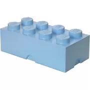 LEGO Storages - LEGO Storage Brick 8 - Light Blue
