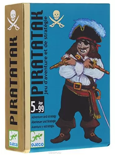 DJECO - Jeux de carte - Piratatak Djeco