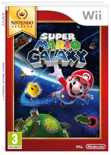 Nintendo Wii Games - Super Mario Galaxy - Nintendo Selects