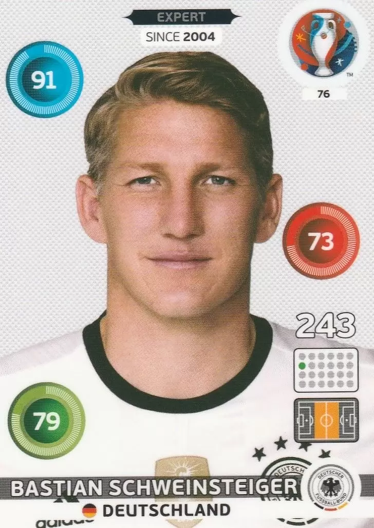 Bastian Schweinsteiger Fan Big Card Edition B236 Fußball Nationalspieler DFB 