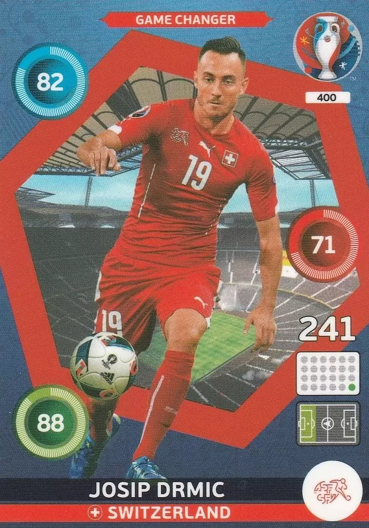 Adrenalyn XL - Euro 2016 - Josip Drmić - Switzerland