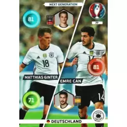 Matthias Ginter / Emre Can - Deutschland