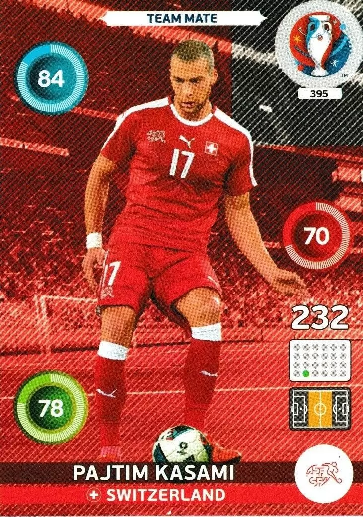 Adrenalyn XL - Euro 2016 - Pajtim Kasami - Switzerland