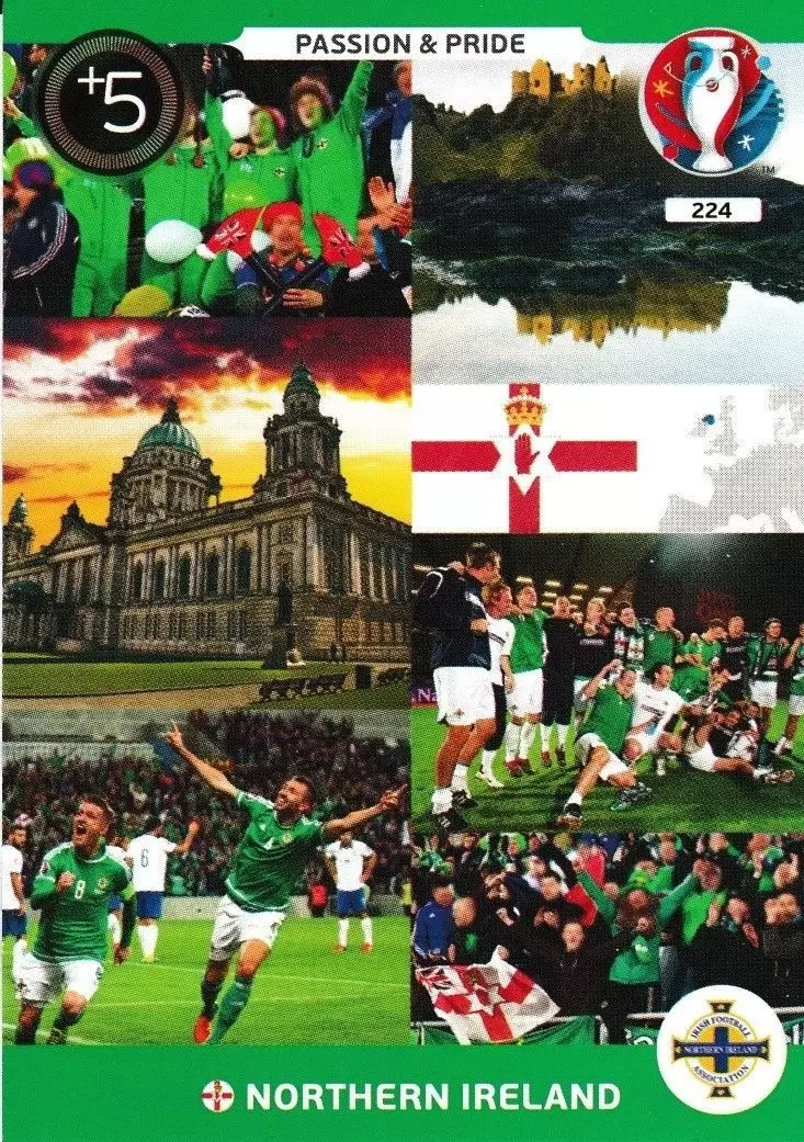 Adrenalyn XL - Euro 2016 - Passion & Pride - Northern Ireland