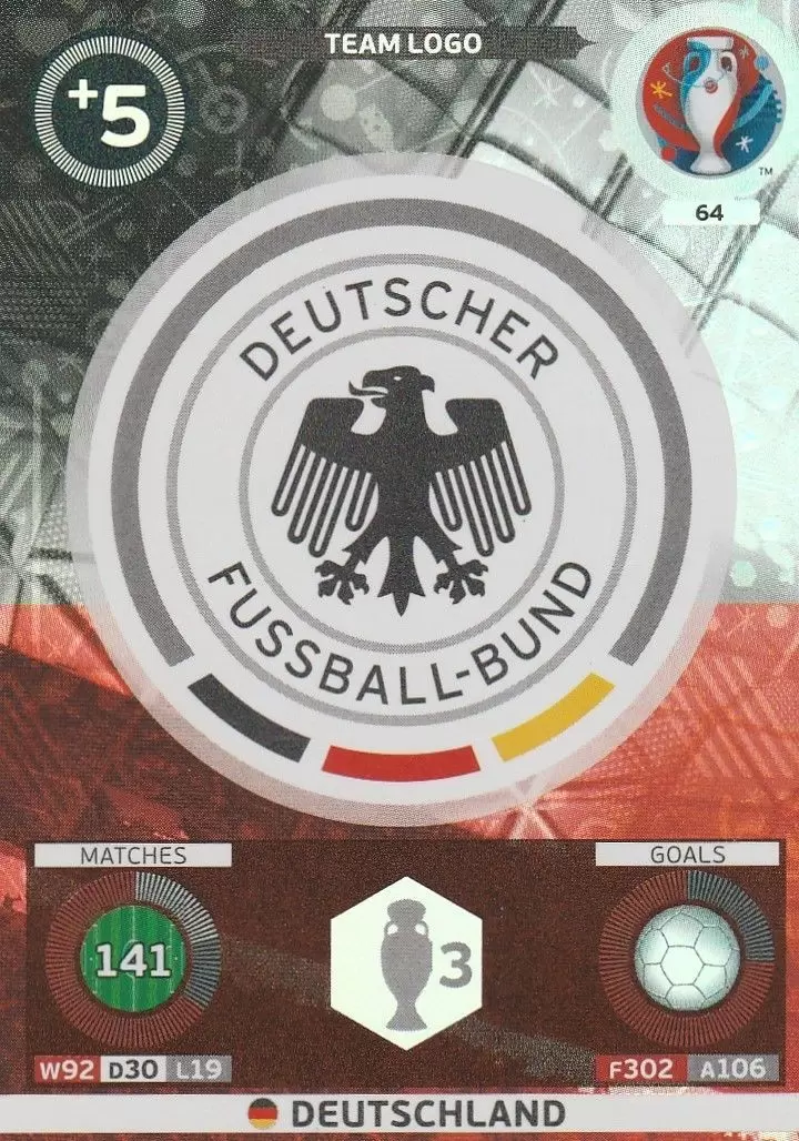 Adrenalyn XL - Euro 2016 - Team Logo - Deutschland