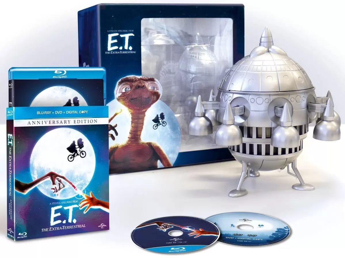 Autres Films - E.T. l\'extra-terrestre Édition 30ème anniversaire edition collector + Le vaisseau de E.T.