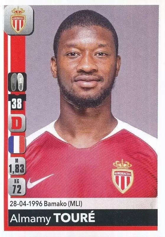 Championnat de France 2018-2019 - Almamy Touré - AS Monaco