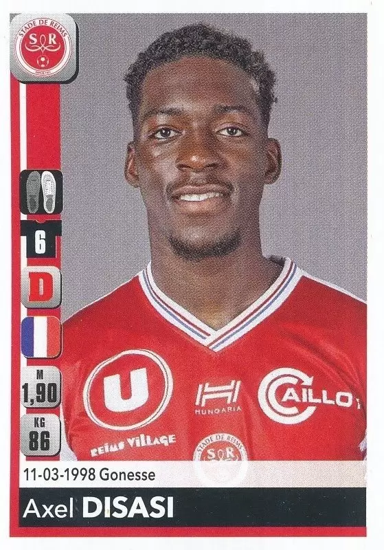 Championnat de France 2018-2019 - Axel Disasi - Stade de Reims