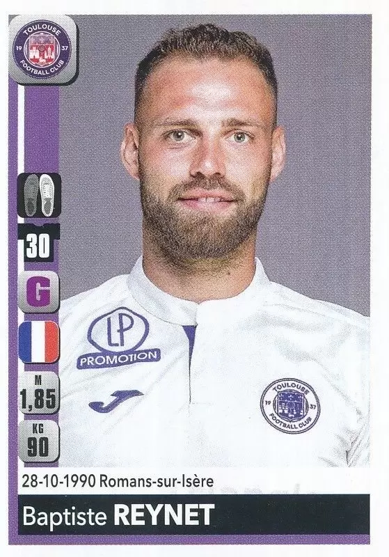 Championnat de France 2018-2019 - Baptiste Reynet - Toulouse FC