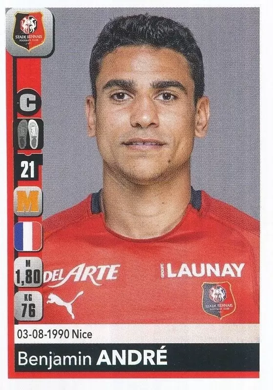 Championnat de France 2018-2019 - Benjamin André - Stade Rennais FC
