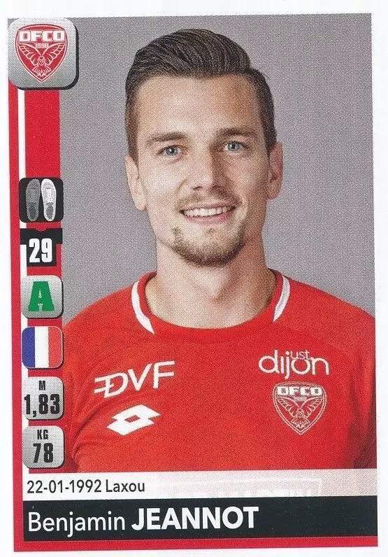 Championnat de France 2018-2019 - Benjamin Jeannot - Dijon FCO