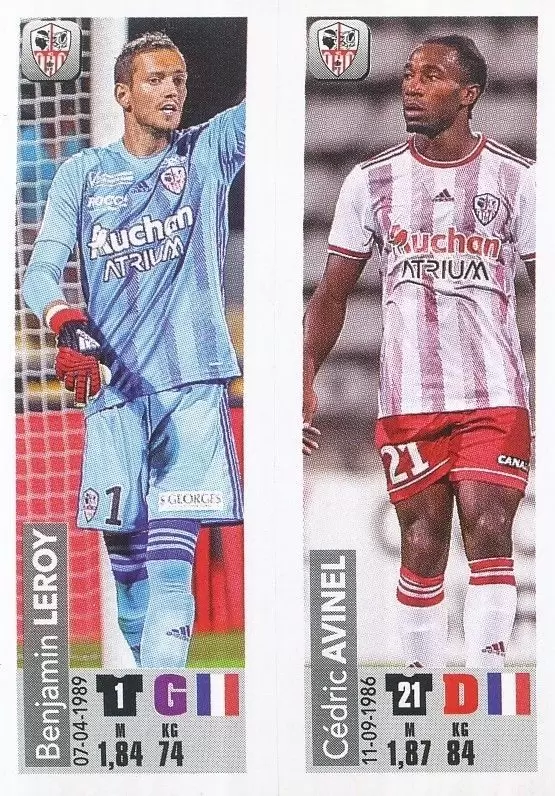 Championnat de France 2018-2019 - Benjamin Leroy / Cédric Avinel - AC Ajaccio