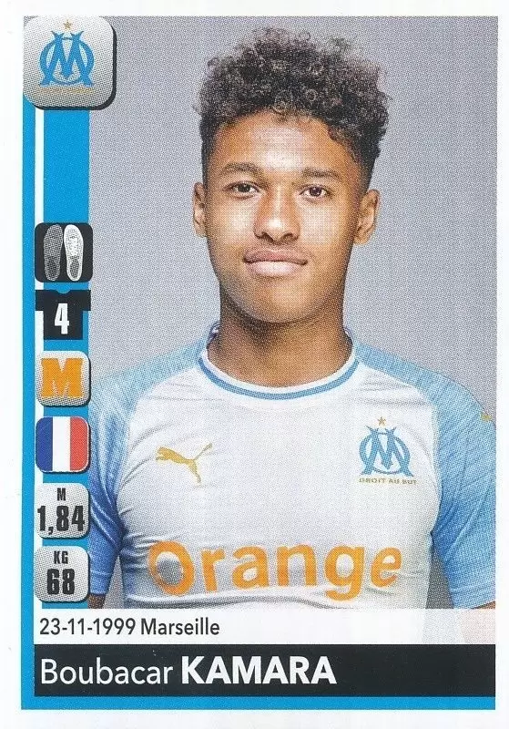 Championnat de France 2018-2019 - Boubacar Kamara - Olympique de Marseille