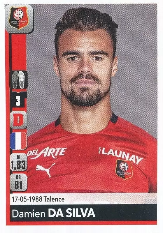 Championnat de France 2018-2019 - Damien Da Silva - Stade Rennais FC
