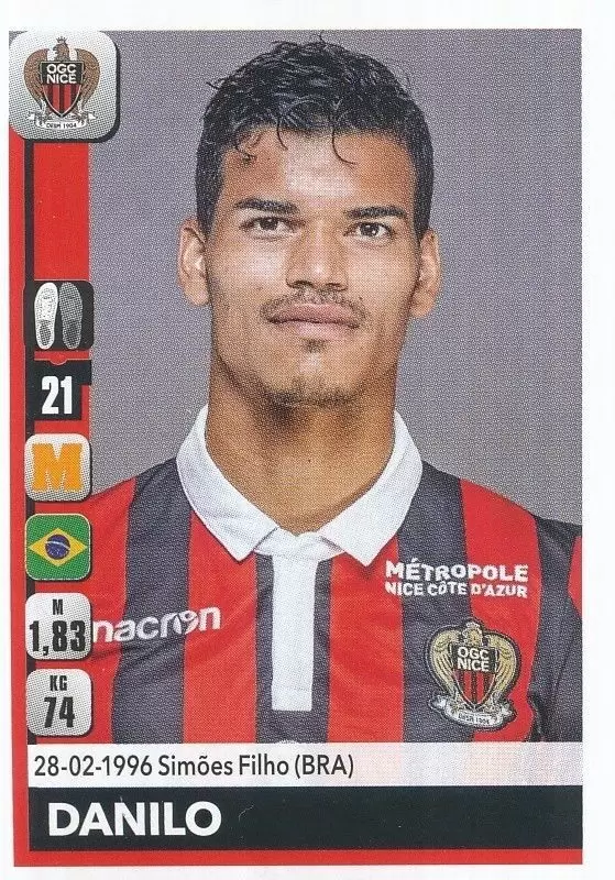 Championnat de France 2018-2019 - Danilo - OGC Nice