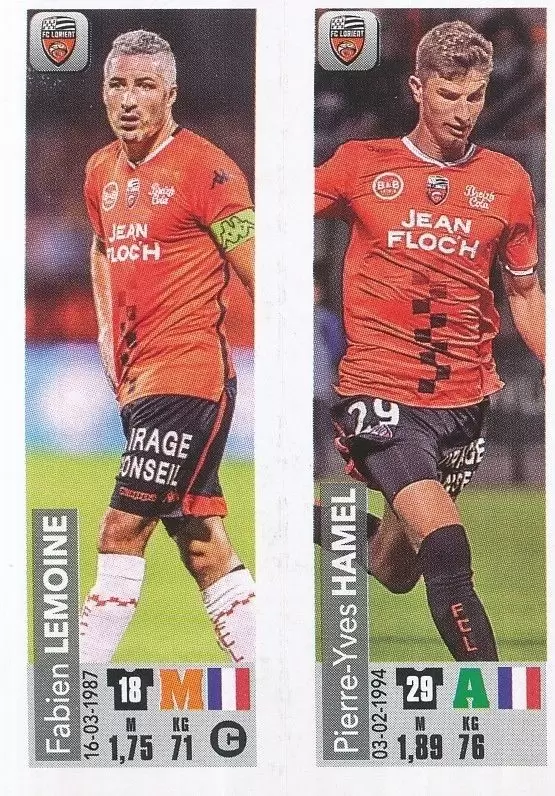 Championnat de France 2018-2019 - Fabien Lemoine / Pierre/Yves Hamel - FC Lorient