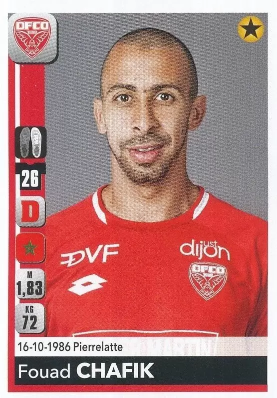 Championnat de France 2018-2019 - Fouad Chafik - Dijon FCO