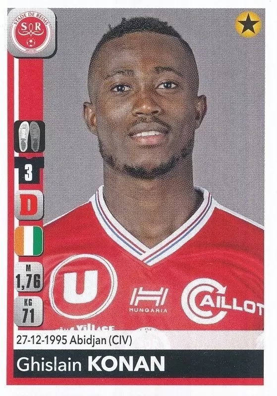 Championnat de France 2018-2019 - Ghislain Konan - Stade de Reims