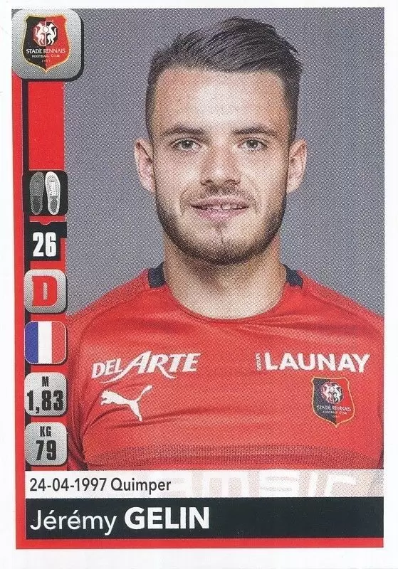 Championnat de France 2018-2019 - Jérémy Gelin - Stade Rennais FC