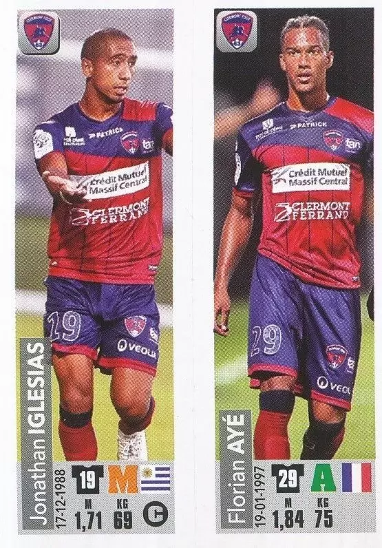 Championnat de France 2018-2019 - Jonathan Iglesias / Florian Ayé - Clermont Foot 63