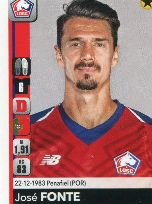 Championnat de France 2018-2019 - José Fonte - LOSC Lille