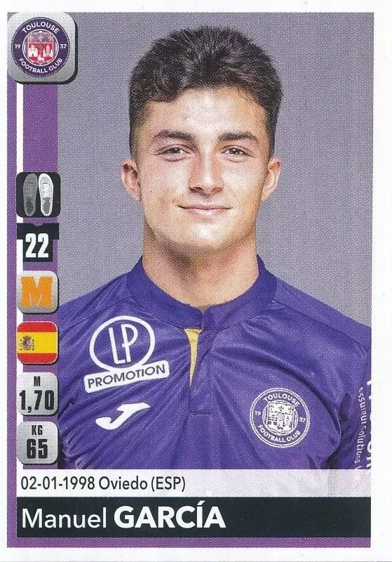 Championnat de France 2018-2019 - Manuel García - Toulouse FC