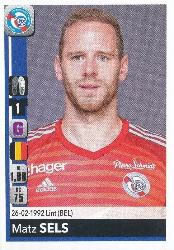 Championnat de France 2018-2019 - Matz Sels - RC Strasbourg Alsace
