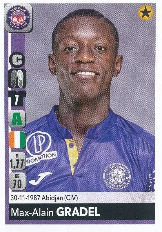 Championnat de France 2018-2019 - Max-Alain Gradel - Toulouse FC