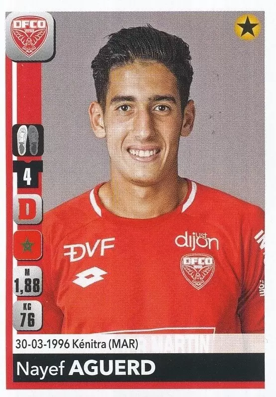Championnat de France 2018-2019 - Nayef Aguerd - Dijon FCO