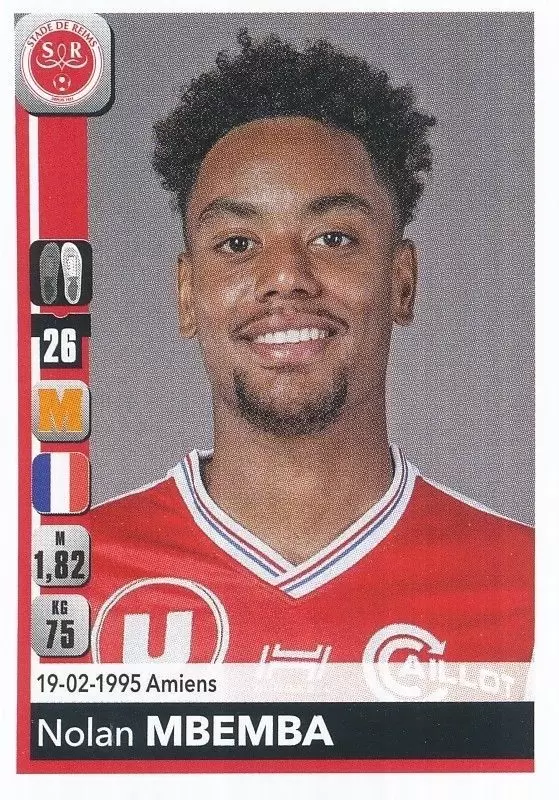 Championnat de France 2018-2019 - Nolan Mbemba - Stade de Reims