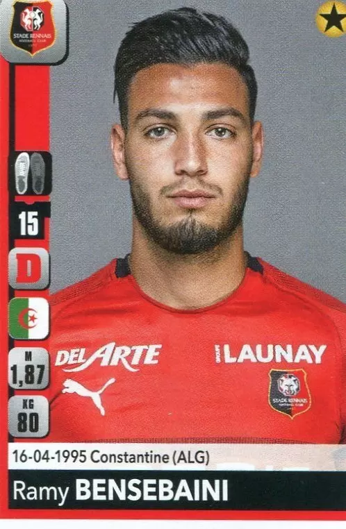 Championnat de France 2018-2019 - Ramy Bensebaini - Stade Rennais FC
