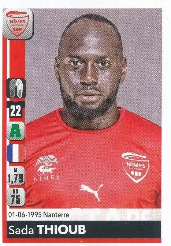 Championnat de France 2018-2019 - Sada Thioub - Nîmes Olympique