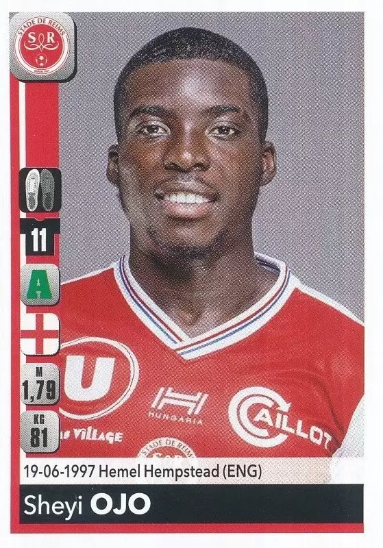 Championnat de France 2018-2019 - Sheyi Ojo - Stade de Reims