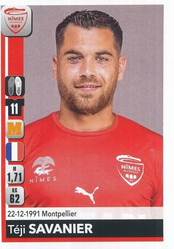 Championnat de France 2018-2019 - Téji Savanier - Nîmes Olympique
