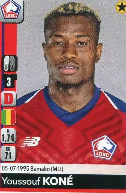 Championnat de France 2018-2019 - Youssouf Koné - LOSC Lille