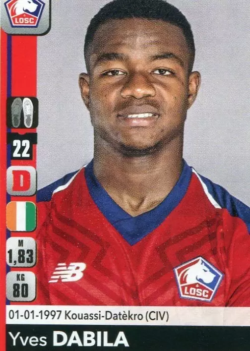 Championnat de France 2018-2019 - Yves Dabila - LOSC Lille
