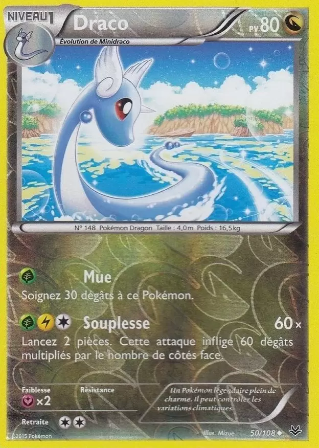Pokémon XY Ciel rugissant - Draco Reverse