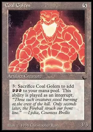 The Dark - Coal Golem