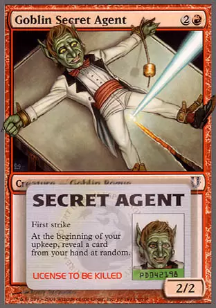 Unhinged - Agent secret gobelin