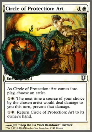 Unhinged - Cercle de protection : art