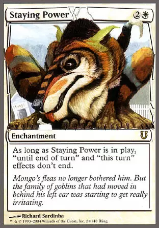 Unhinged - Immuabilité