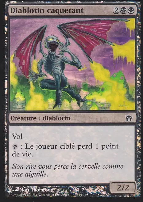 Cinquième Aube - Diablotin caquetant Foil