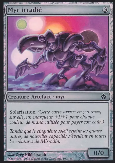 Cinquième Aube - Myr irradié Foil
