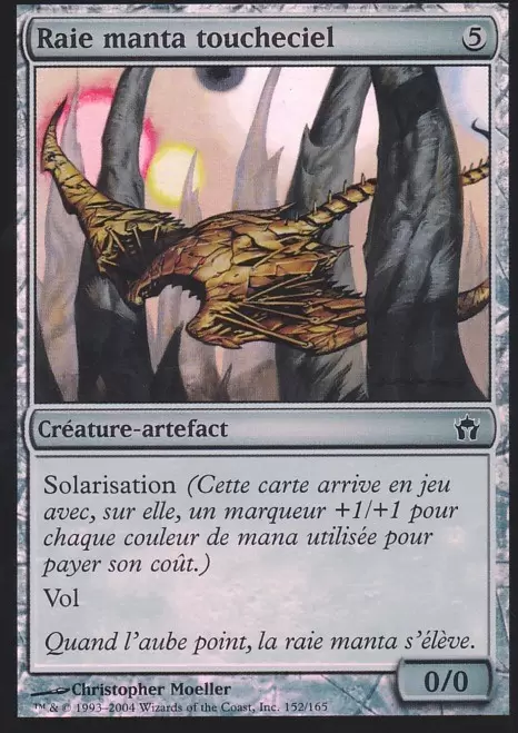 Cinquième Aube - Raie manta toucheciel Foil