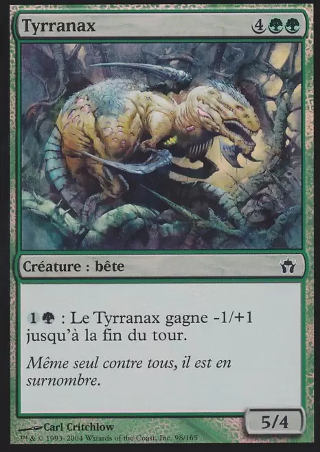 Cinquième Aube - Tyrranax Foil