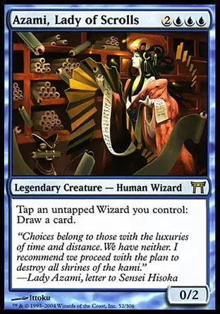 Guerriers de Kamigawa - Azami, dame des parchemins