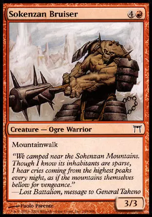 Guerriers de Kamigawa - Cogneur de Sokenzan