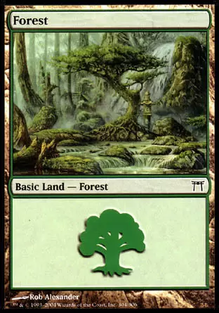 Guerriers de Kamigawa - Forêt