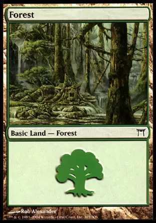Guerriers de Kamigawa - Forêt